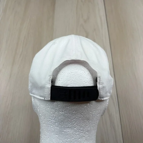 Masters American Needle Mens White Stretch Adjustable Golf Performance Hat Cap - Picture 6 of 11